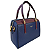 Bolsa Veryrio Tipo Baú de Luxo Transversal e de Mão – Ávila Azul Marinho - Imagem 6