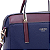 Bolsa Veryrio Tipo Baú de Luxo Transversal e de Mão – Ávila Azul Marinho - Imagem 7