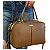 Bolsa Veryrio Estilo Baú de Couro PU de Alta Qualidade - Quebec Caqui - Imagem 4