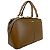 Bolsa Veryrio Estilo Baú de Couro PU de Alta Qualidade - Quebec Caqui - Imagem 6