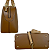 Bolsa Veryrio Estilo Baú de Couro PU de Alta Qualidade - Quebec Caqui - Imagem 10