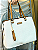 Bolsa Grande Transversal com Divisórias Veryrio VR3472 - Glenoble Branca - Imagem 5