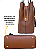 Bolsa Grande Transversal com Divisórias Veryrio VR3472 - Glenoble Café - Imagem 9