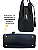 Bolsa Grande Transversal com Divisórias Veryrio VR3472 - Glenoble Preta - Imagem 9