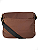 Bolsa Feminina Transversal Impermeável de Nylon Tactel Lona Veryrio VR1912 - Torino Café - Imagem 8