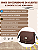 Bolsa Feminina Transversal Impermeável de Nylon Tactel Lona Veryrio VR1912 - Torino Café - Imagem 10