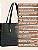 Bolsa Feminina Grande Chenson Original Elemento Gráfico 3485285 Greenlay3 Preta - Imagem 3