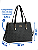 Bolsa Feminina Grande Chenson Original Elemento Gráfico 3485285 Greenlay3 Preta - Imagem 4