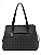 Bolsa Feminina Grande Chenson Original Elemento Gráfico 3485285 Greenlay3 Preta - Imagem 8