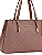 Bolsa Feminina Grande Chenson Original Elemento Gráfico 3485285 Greenlay3 Rose - Imagem 5