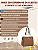 Bolsa Feminina Chenson Textura Waves 3485319 Grande de Ombro Boone Café Marrom - Imagem 9