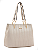 Bolsa Feminina Chenson Textura Waves 3485319 Grande de Ombro Boone Off White - Imagem 1