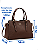 Bolsa Transversal Média com Divisórias Feminina Chenson Original Delicado 3485279 - Marrom - Imagem 4