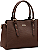 Bolsa Transversal Média com Divisórias Feminina Chenson Original Delicado 3485279 - Marrom - Imagem 5