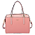 Bolsa Veryrio Tipo Baú de Luxo Transversal e de Mão – Ávila Rosa - Imagem 1