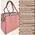 Bolsa Veryrio Tipo Baú de Luxo Transversal e de Mão – Ávila Rosa - Imagem 3