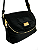 Bolsa Feminina Transversal Impermeável de Nylon Tactel Lona Veryrio VR1912 - Torino Preta - Imagem 7