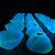 Cuia de Silicone - Fractal Flúor - Imagem 2