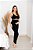Legging Gestante Sem Costura - Preta - Zee Rucci - Imagem 1