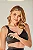 Sutiã Amamentação sem Bojo com Alça Reforçada Plus Size - Preto - Imagem 1
