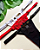 CALCINHA PARA PERSONALIZAR TULE (TAMANHO: U) - *LETRAS VENDIDAS SEPARADAMENTE* - Imagem 2