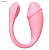 VIBRADOR CASAL COM CONTROLE PELO CELULAR (APLICATIVO/APP) - RECARREGÁVEL - Imagem 1