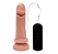 PRÓTESE COM VENTOSA E VIBRADOR - 17x4 - Imagem 1