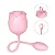 VIBRADOR ROSA COM ESTIMULO DE CLITÓRIS PULSAÇÃO - Imagem 1