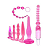 KIT 5 PLUG ANAL + 1 DEDEIRA + PLUG JELLY VIBRADOR - Imagem 1