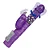 VIBRADOR ROTATIVO (RABBIT) 36 VIBRAÇÕES - ROXO (5168) - Imagem 2
