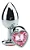 PLUG ANAL - CORAÇÃO - TAMANHO: M - ROSA - Imagem 1