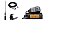 Radio vhf ic 2300 +kit antena - Imagem 2