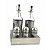 Galheteiro de Vidro e Inox (5pcs) - Imagem 1