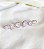 Brinco Ear Cuff Gotas Cristais Ouro Branco - Imagem 2
