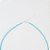 Choker Cristais Azul Olho Grego 40cm Prata 925 - Imagem 4