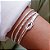 Pulseira 2 Fios Prata 925 - Imagem 3