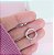 Argola Clique 14mm Cravejada Zirconias Coloridas Prata 925 - Imagem 3