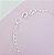 Pulseira Infantil Pingente Flor Prata 925 - Imagem 2