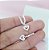 Argola Clique Oval 8mm Pingente Coração 6mm Detalhes Zirconias Prata 925 - Imagem 3