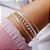 Pulseira Veneziana 1mm Prata 925 - Imagem 2