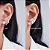 Brinco Ponto de Luz Zirconia Prata 925 - Imagem 3