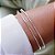 Pulseira Rígida Fio Redondo 2mm Prata 925 - Imagem 2