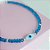 Pulseira Olho Grego com Cristais Azul London Prata 925 - Imagem 2
