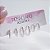 Trio Argolas Cliques com Detalhes Zirconia Prata 925 - Imagem 3