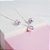 Conjunto Colar e Brincos Ponto de Luz Cravejado Zirconia Prata 925 - Imagem 1