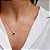 Conjunto Colar e Brincos Zirconia Preta Cravejado Prata 925 - Imagem 2