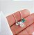 Colar com 3 Pingentes Zirconias Prata 925 - Imagem 4