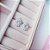 Brinco Zirconia Gota com Borda Cravejada Prata 925 - Imagem 3