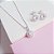 Conjunto Colar e Brincos Ponto de Luz Cravejado Prata 925 - Imagem 3