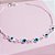 Pulseira Pingentes Olho Grego Prata 925 - Imagem 3